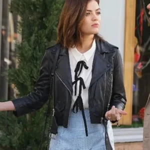 Aria Montgomery Pretty Little Liars Black Jacket