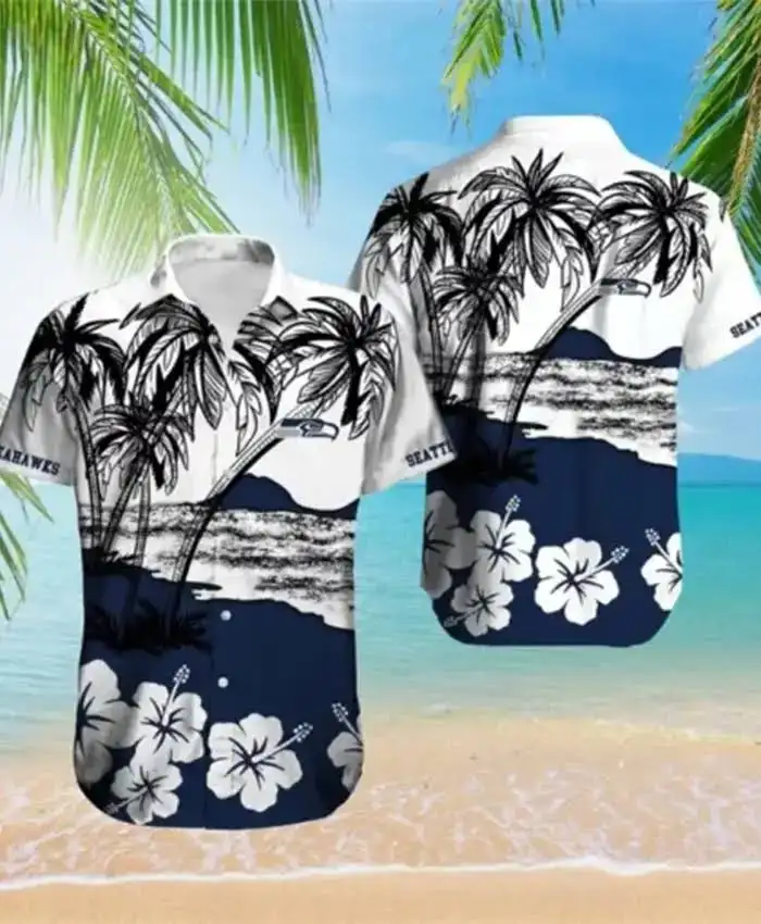 Seattle Seahawks NFL Hawaiian Shirt - Image 4