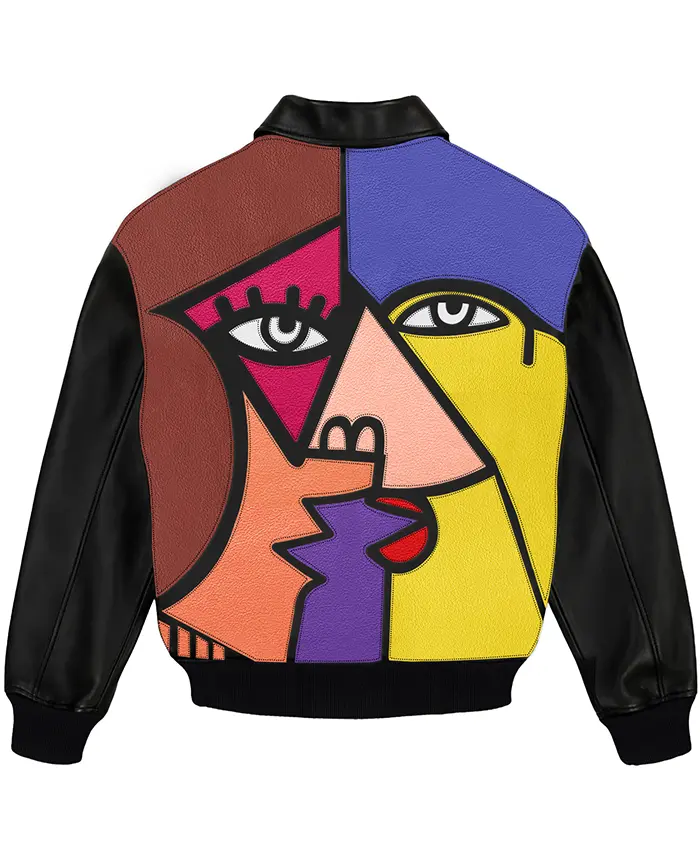 Stegaro Cubism Bomber Jacket - Image 2