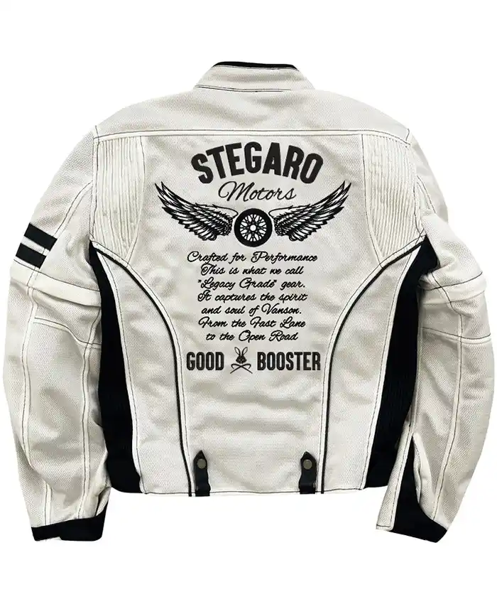 Stegaro Legacy Rider Leather Jacket - Image 2