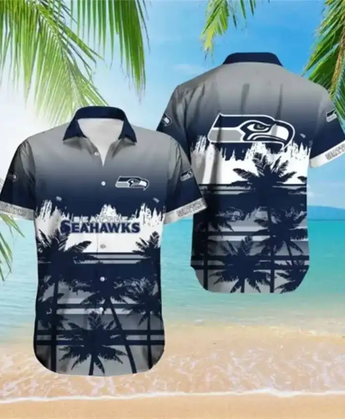 Seattle Seahawks NFL Hawaiian Shirt - Image 2