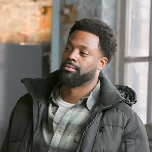 Chicago P.D. S7 LaRoyce Hawkins Black Hooded Jacket