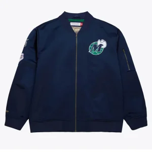 Dallas Mavericks Vintage Logo Bomber Jacket