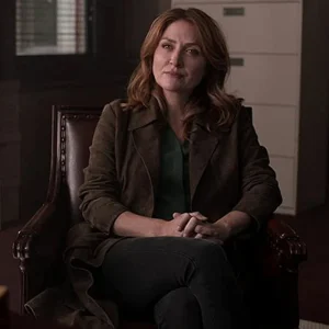 Dangerous Lies Detective Chesler Black Vegan Leather Jacket