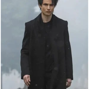 Dream The Sandman Black Trench Wool Coat