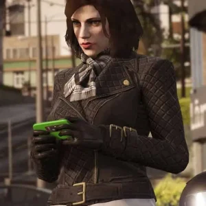 Female Protagonist GTA 6 Leather Jacket
