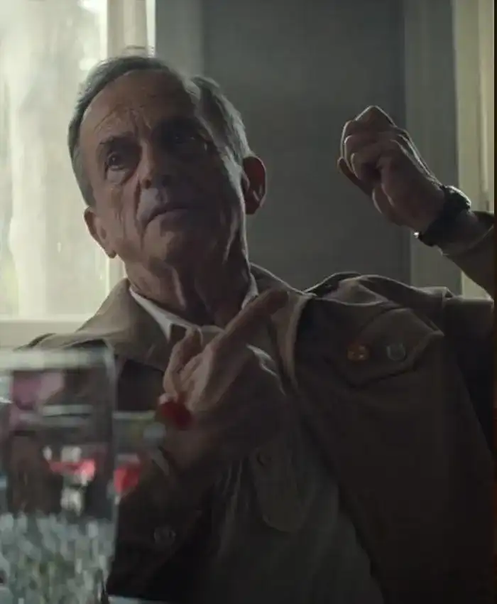 Last Days Of The Space Age Jacek Koman Wool Jacket - Image 2