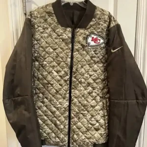 Kansas City Chiefs Jameson Quilted Bomber Jacket