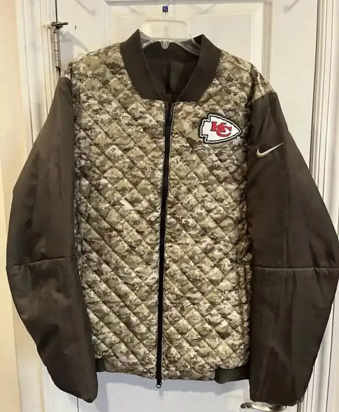 Kansas City Chiefs Jameson Quilted Bomber Jacket