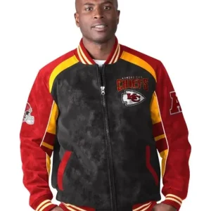 Kansas City Chiefs Suede Leather Jacket