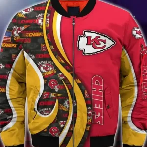 Kansas City Chiefs Weston Printed Bomber Jacket