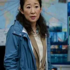 Killing Eve Season 03 Eve Polastri Cotton Hooded Coat