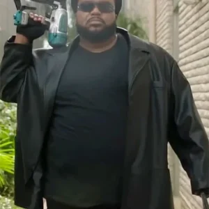 Killing It Craig Robinson Black Leather Jacket