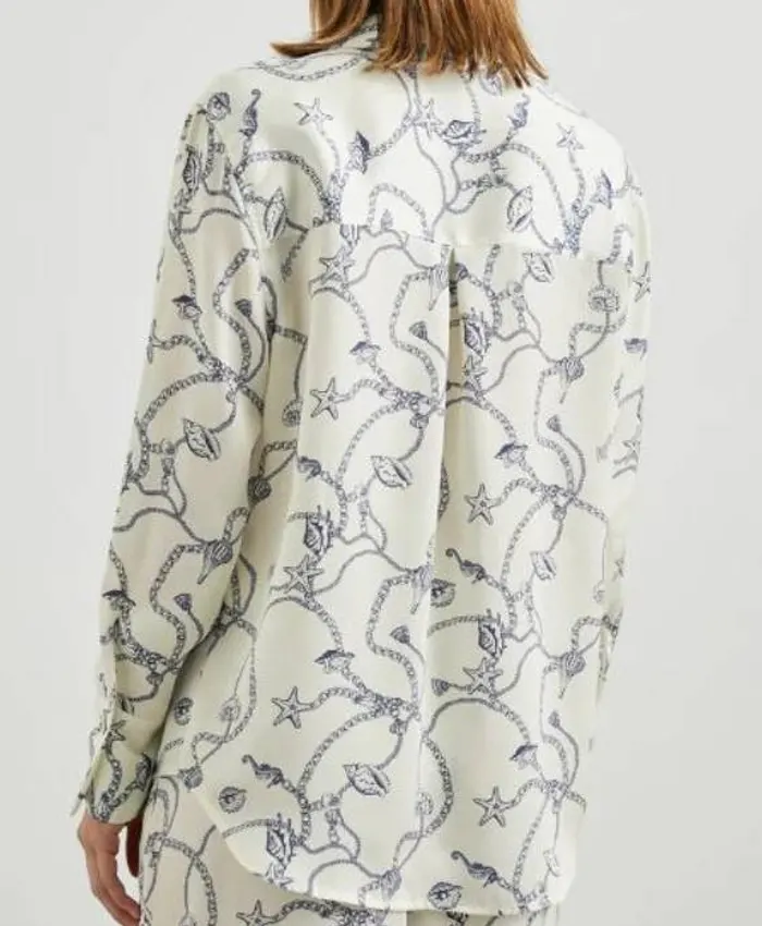 Love Hotel S01 Shannon Beador Chain Print Shirt - Image 3