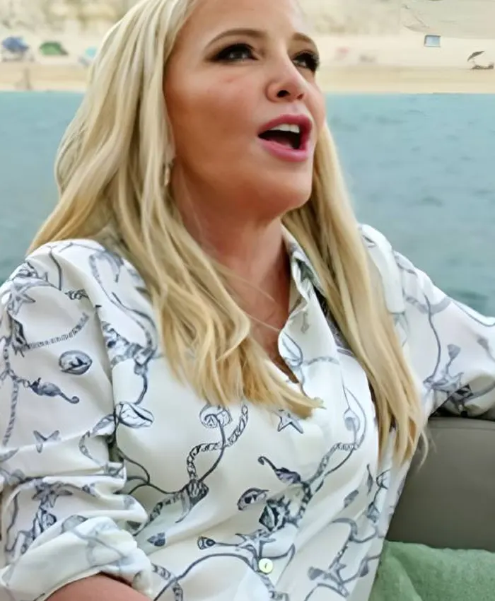 Love Hotel S01 Shannon Beador Chain Print Shirt