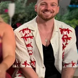 Love Island Aftersun S011 Sam Thompson Floral Shirt