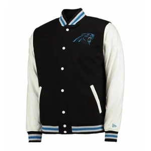 Major Carolina Panthers Team Logo Varsity Jacket