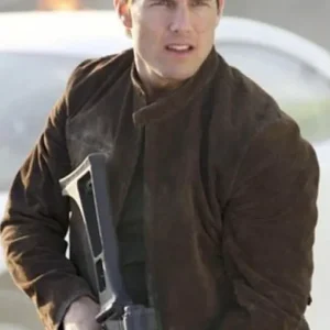 Mission Impossible Tom Cruise Brown Suede Jacket
