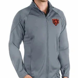 Nathan Team Chicago Bears Logo Full-Zip Jacket