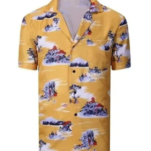 Once Upon A Time In Hollywood Yellow Shirt