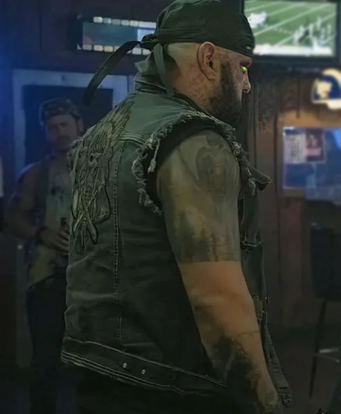 Peacemaker 2025 Josh Diogo Denim Vest - Image 2