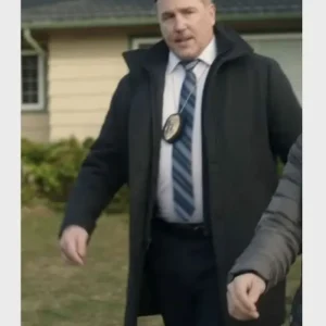 Peacemaker Robert Patrick Cotton Black Jacket