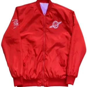 Pizza Planet Red Vintage Bomber Jacket