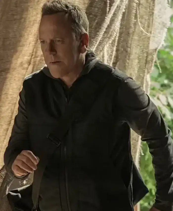 Rabbit Hole Kiefer Sutherland Black Cotton Vest