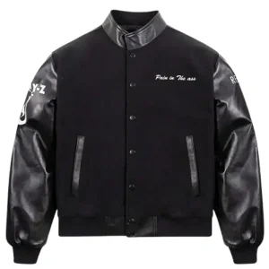 Roc a Fella Records Leather Bomber Jacket