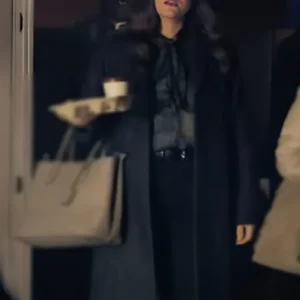 Scoop Romola Garai Black Coat