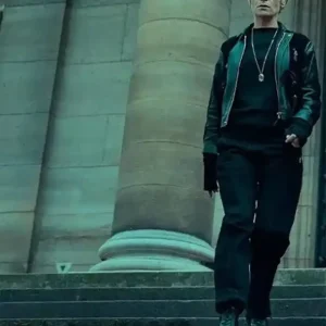 Selma Furies S01 2024 Black Leather Jacket