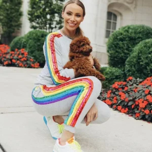 Sequin Multicolor Tracksuit