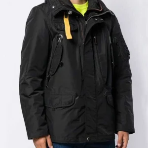 Spinning Out Justin Davis Black Jacket With Hood