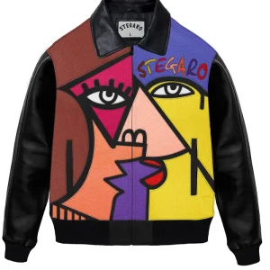 Stegaro Cubism Bomber Jacket