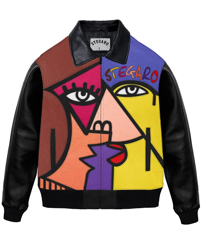 Stegaro Cubism Bomber Jacket