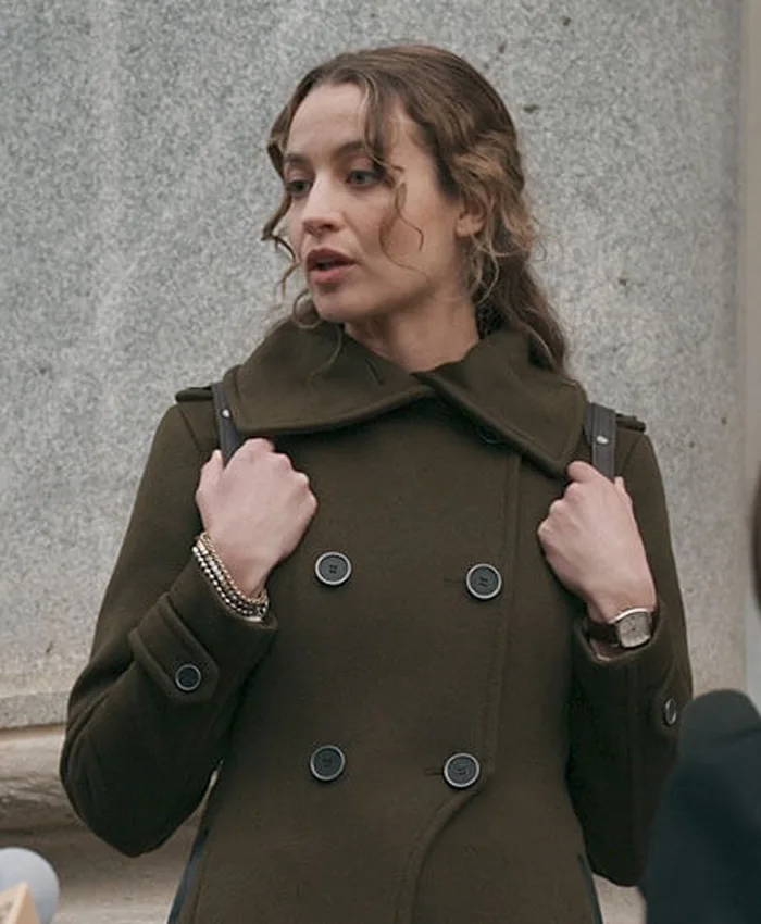 Stella Baker The Republic of Sarah Cooper Green Coat