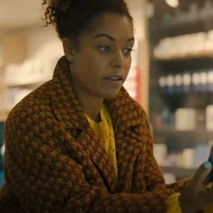 Still Up Antonia Thomas Wool Coat