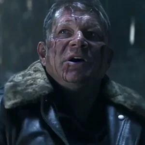 Superman And Lois S04 Sam Lane Leather Shearling Jacket