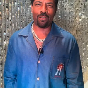 Tamron Hall Show Deon Cole Denim Shirt