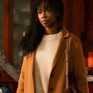The Equalizer 2021 Aliya Ekuban Wool-Blend Coat