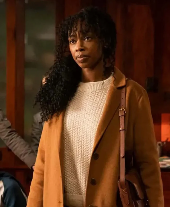 The Equalizer 2021 Aliya Ekuban Wool-Blend Coat