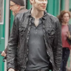 The Originals Klaus Mikaelson Black Leather Jacket