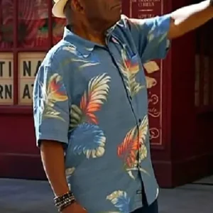 The Today Show 2025 Al Roker Floral Shirt